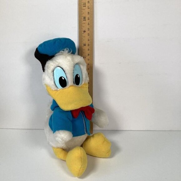 Disneyland Donald Duck Plush Walt Disney World Stuffed Animal Toy 8.5 in. Seated - Picture 8 of 8